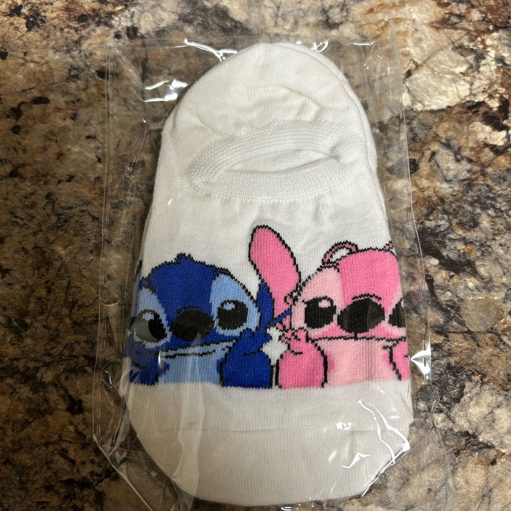 Disney stitch no show socks